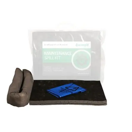 Produktfoto 1 von Ecospill Ltd Bindemittel-Kit, Aufnahme bis 20 L, Einsatz in Überlaufkontrolle