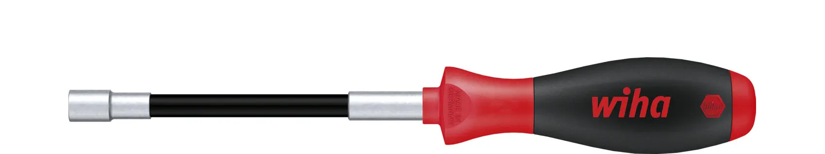 Produktfoto 1 von Wiha 5.5 mm Bithalter, Chrom Vanadium Stahl, Molybdänstahl, 261 mm / Klinge 150 mm