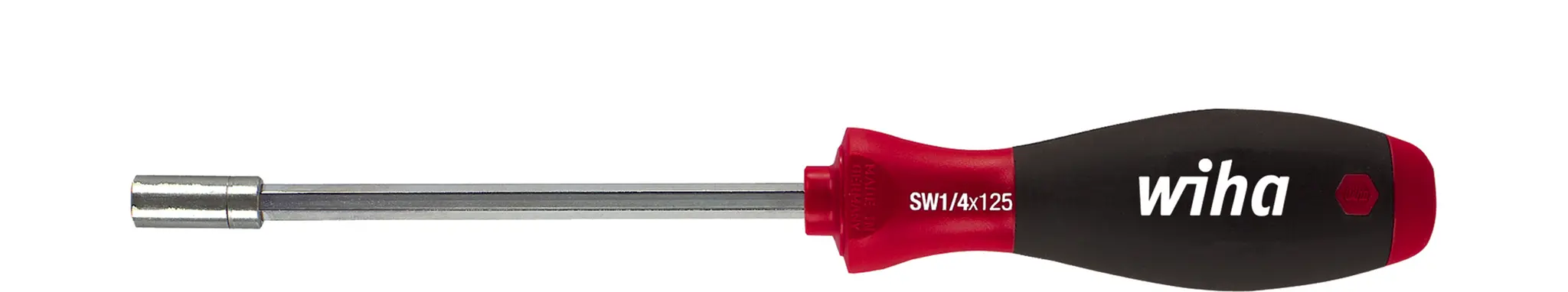 Produktfoto 1 von Wiha 1/4 Bithalter, Molybdänstahl, Chrom Vanadium Stahl, 418 mm / Klinge 300 mm