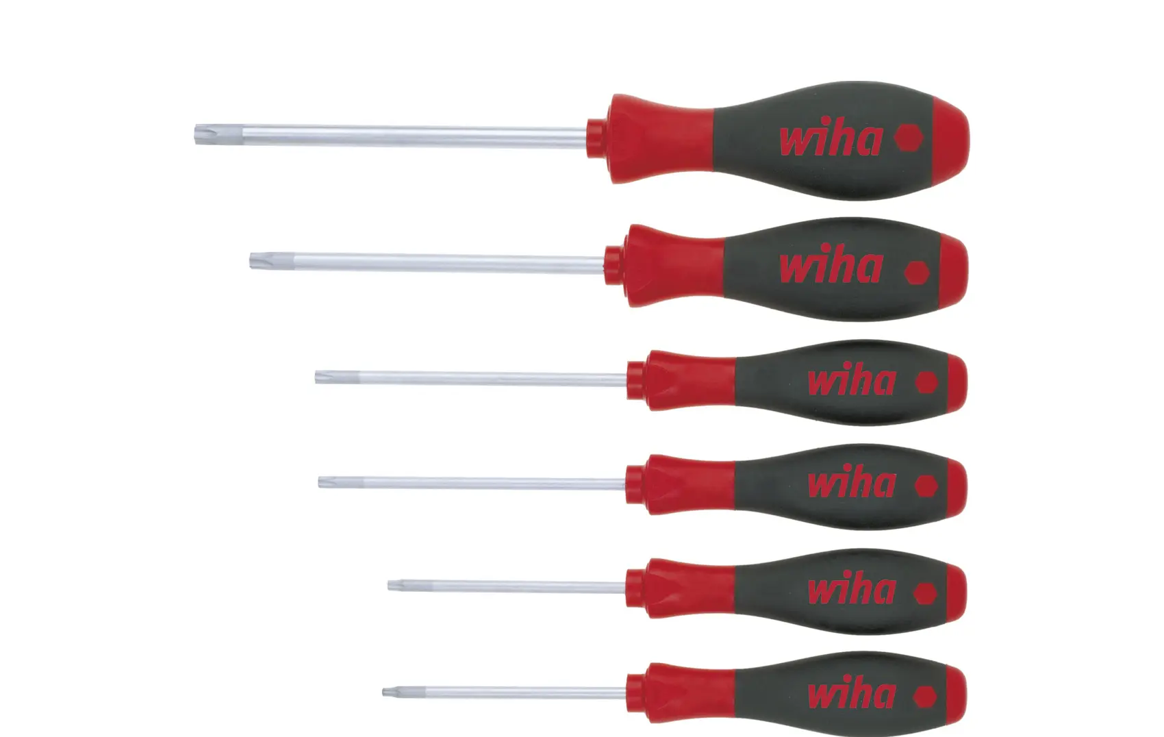 Produktfoto 1 von Wiha Standard-Schraubendrehersatz, 6-teilig Innensechsrund
