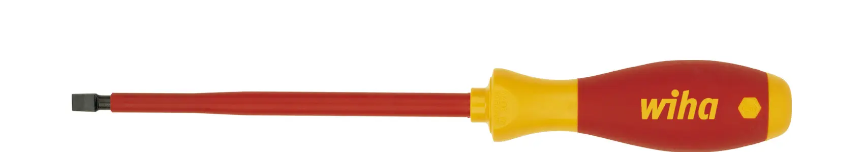 Produktfoto 1 von Wiha VDE 1000V zugelassen 4 mm Standard, 211 mm / Klinge 100 mm