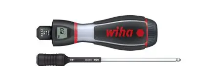 Produktfoto 1 von Wiha 4 mm Drehmomentschraubendreher Einstellbar 0.8 To 3 Nm / ±6 % Länge 134mm