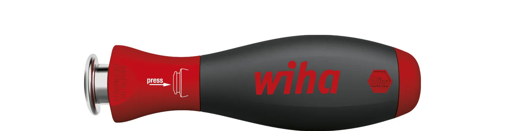 Produktfoto 1 von Wiha 6 mm Sechskant Schraubergriff, 120 mm / Klinge 114 mm