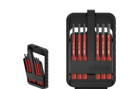 Produktfoto 1 von Wiha Innensechsrund Elektrisches Bit-Set T8 to T25, Länge 75 mm, 6-teilig