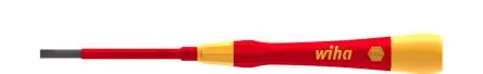 Produktfoto 1 von Wiha VDE 1000V zugelassen Standard, Chrom Vanadium Stahl, Molybdänstahl, 167 mm / Klinge 65 mm
