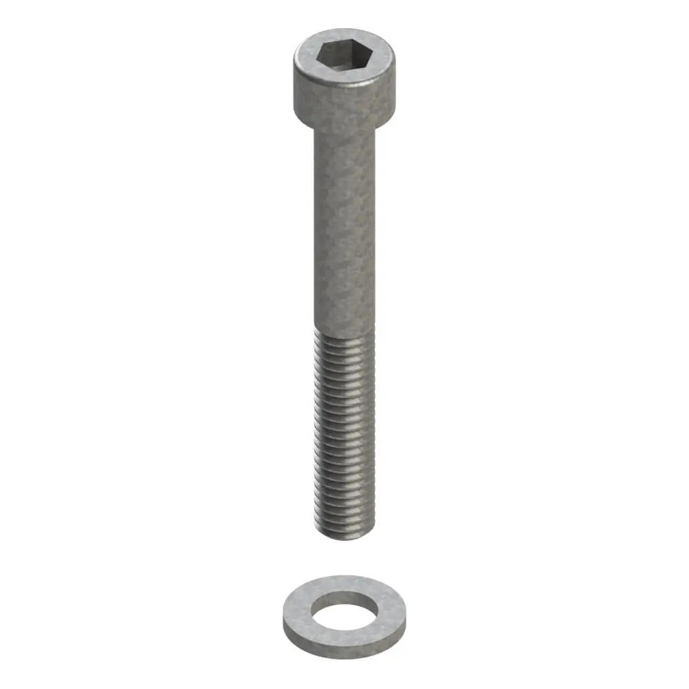 Produktfoto 1 von Parker Sechskant Innensechskantschraube, Stahl, M6, 20mm