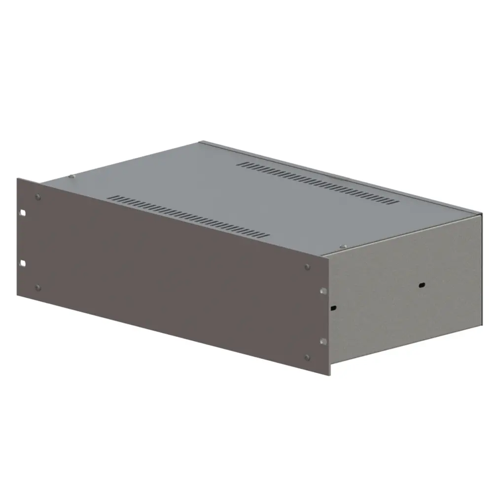 Produktfoto 1 von CAMDENBOSS C19G 19 Zoll Einschub 3 U Belüftet Silber, 132.5 mm x 263 mm x 88.1 mm