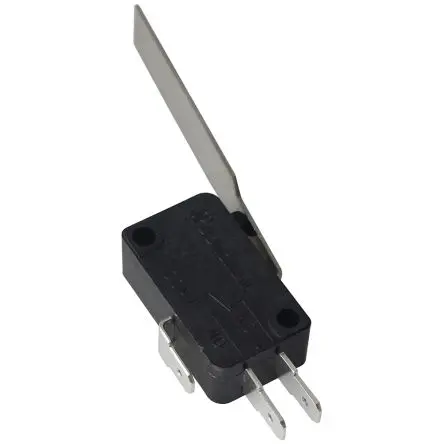 Produktfoto 1 von CAMDENBOSS Mikroschalter Langer Hebel-Betätiger Schnellverbindung, 1-poliger Umschalter, 250 V ac, 5A -10 °C - 105 °C