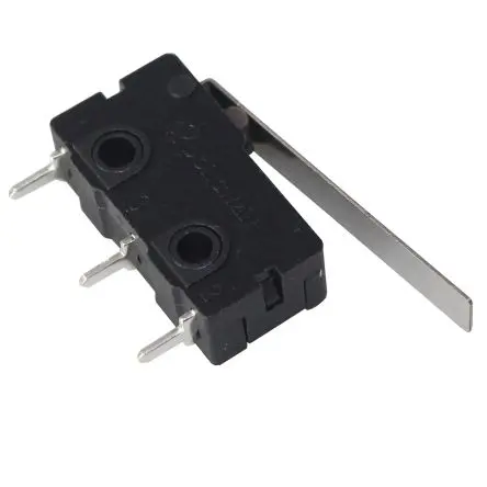 Produktfoto 1 von CAMDENBOSS Mikroschalter Langer Hebel-Betätiger Schnellverbindung, 1-poliger Umschalter, 250 V ac, 5A -10 °C - 125 °C