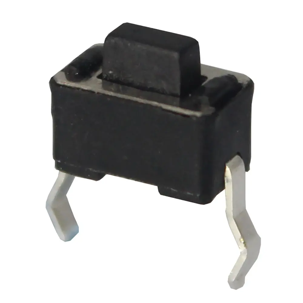 Produktfoto 1 von CAMDENBOSS   SPST, PCB 50mA Tastend 5mm Knopf Schwarz