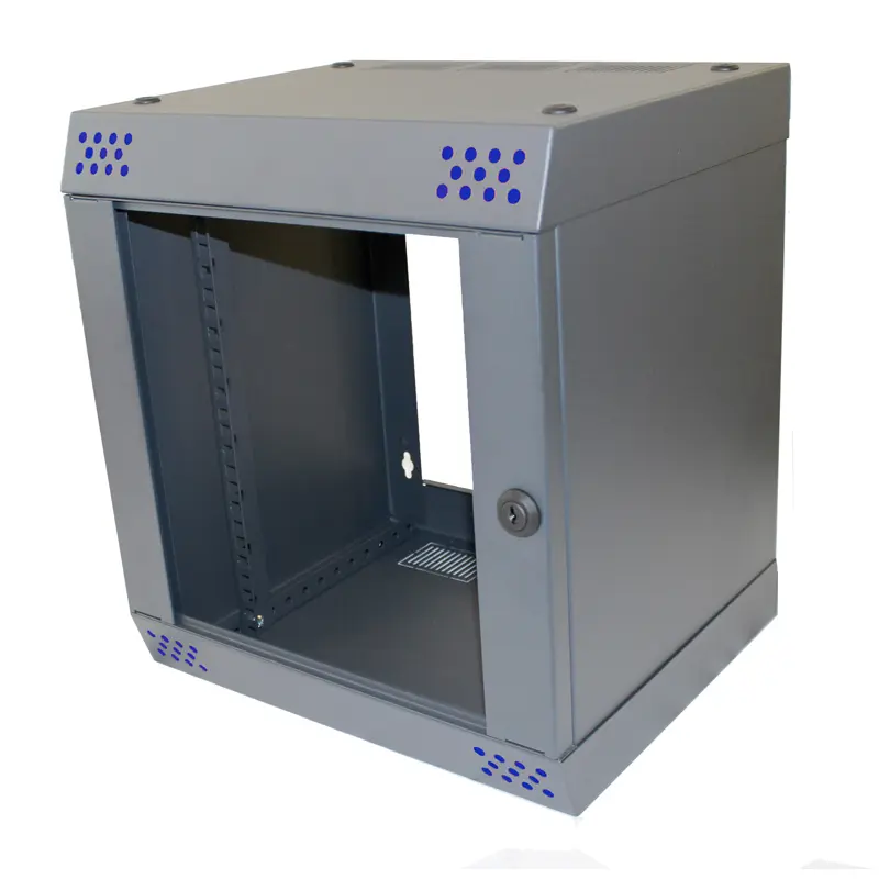 Produktfoto 1 von CAMDENBOSS CAMRACK SX Wandschrank, 19 Zoll, 7 U 315 mm 377 mm 420 mm Dunkelgrau Aluminium