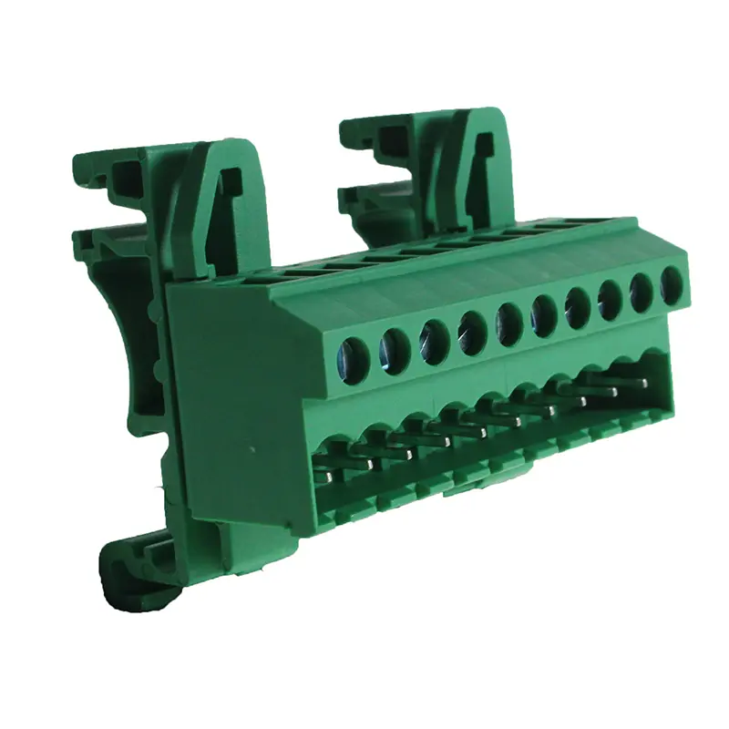 Produktfoto 1 von CAMDENBOSS CTBPD96VJ Anschlussklemmenblock DIN-Schiene Grün, 1.5 mm², 2000 V Steckbar