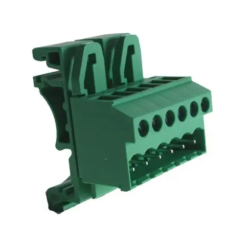 Produktfoto 1 von CAMDENBOSS CTBPD96VJ Anschlussklemmenblock DIN-Schiene Grün, 1.5mm², 2000V Steckbar