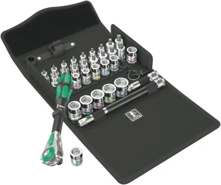 Produktfoto 1 von Wera Ratschensatz 3/8 in Bit 35-teilig