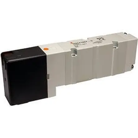 Produktfoto 1 von SMC VQC4000 Magnetventil 2-Position Single, Luft-betätigt 24V dc