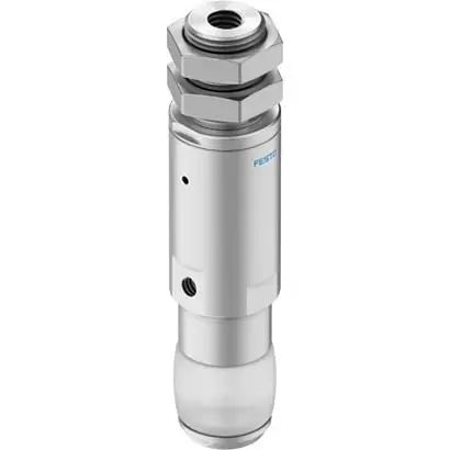 Produktfoto 1 von Festo DHEB Pneumatikgreifer, Einfachwirkend-Ausführung, 1 Greifarme, Anpassungsfähig, 8 bar max.