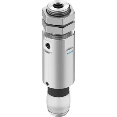 Produktfoto 1 von Festo DHEB Pneumatikgreifer, Einfachwirkend-Ausführung, 1 Greifarme, Anpassungsfähig, 8 bar max.