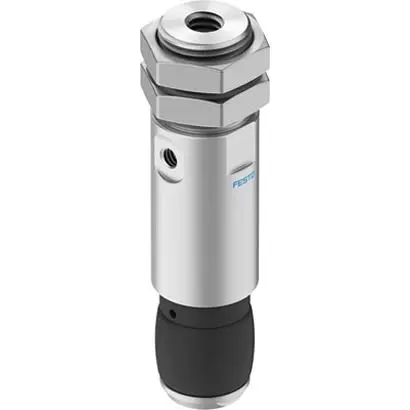 Produktfoto 1 von Festo DHEB Pneumatikgreifer, Einfachwirkend-Ausführung, 1 Greifarme, Anpassungsfähig, 8 bar max.