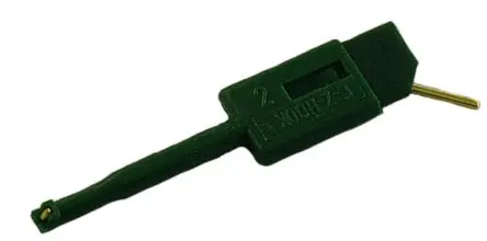 Hirschmann Test & Measurement Hakenklemme Grün 2.5 mm, 60V dc