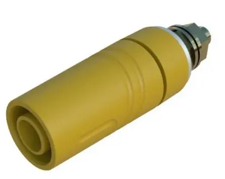 Produktfoto 1 von Hirschmann Test & Measurement Buchse Gelb Prüfspitze, 1kV