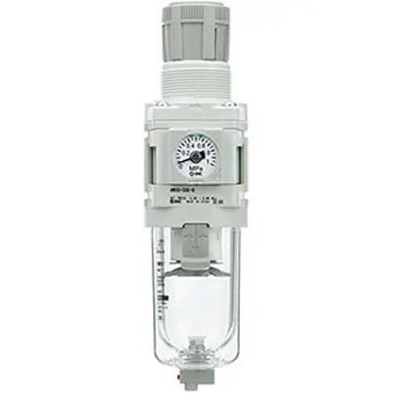 SMC AC 5 μm Filterregler Automatisch, Anschluss 1/4 in G bis 1 Mpa