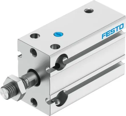 Produktfoto 1 von Festo DPDM 4840809 Pneumatik-Kompaktzylinder 15 mm Einfachwirkend, Bohrung Ø 20 mm, bis 8 bar