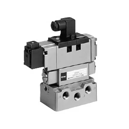 SMC VS7-8 Magnetventil, Elektromagnet-betätigt 24V dc