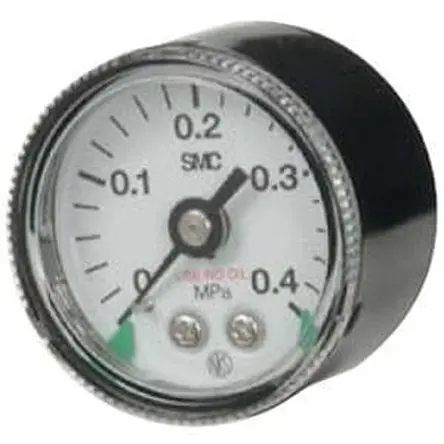 Produktfoto 1 von SMC Druckmessgerät Prozessanschluss hinten Analog 0MPa → 0.7MPa, Ø 42.5mm R1/8