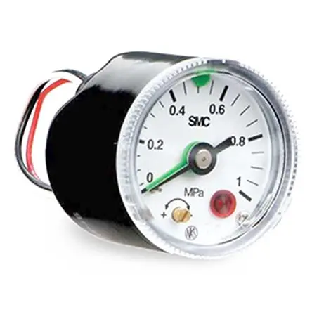 Produktfoto 1 von SMC GP46 Manometer 42.5 mm 0 MPa → 1 MPa 0.05 mPa R 1/8 in
