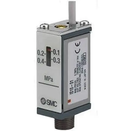 Produktfoto 1 von SMC 1A IS10 Überdruck Druckschalter, 100V, 1 bar → 6 bar