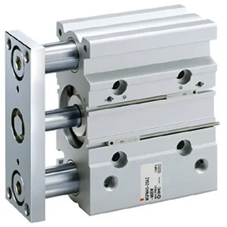 Produktfoto 1 von SMC MGP Pneumatik-Kompaktzylinder 100 mm Doppeltwirkend, Bohrung Ø 25 mm, bis 10 bar