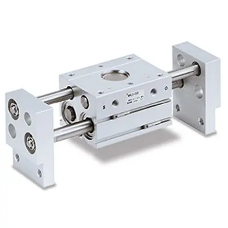 Produktfoto 1 von SMC MHL2 Pneumatikgreifer, Doppeltwirkend-Ausführung, 2 Greifarme, Parallel, 6 bar max. 32 to 40