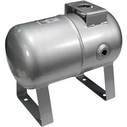 Produktfoto 1 von SMC VBAT, 20L Luftbehälter bis 2 MPa, mit Rc 1/2 in Anschluss
