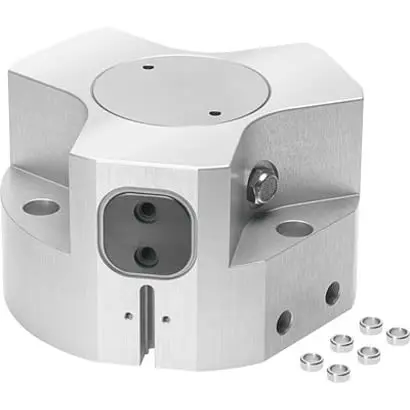 Produktfoto 1 von Festo HGDD Pneumatikgreifer, Doppeltwirkend-Ausführung, 3 Greifarme, Parallel, 8 bar max.