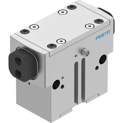 Produktfoto 1 von Festo HGPD Pneumatikgreifer, Doppeltwirkend-Ausführung, 2 Greifarme, Parallel, 8 bar max.