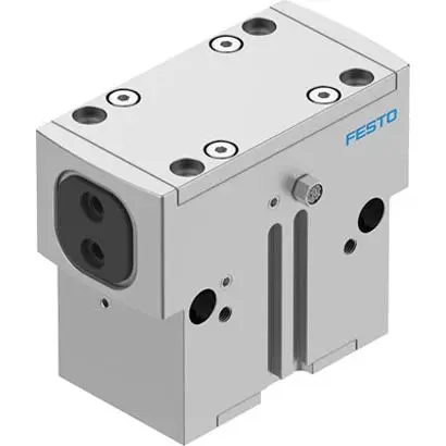 Produktfoto 1 von Festo HGPD Pneumatikgreifer, Doppeltwirkend-Ausführung, 2 Greifarme, Parallel, 8 bar max. M5