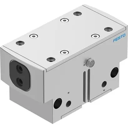Produktfoto 1 von Festo HGPD Pneumatikgreifer, Doppeltwirkend-Ausführung, 2 Greifarme, Parallel, 8 bar max.