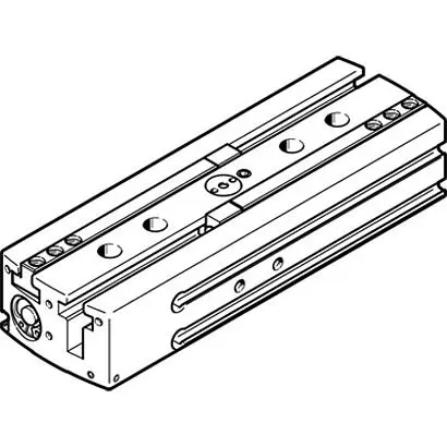 Produktfoto 1 von Festo HGPL Pneumatikgreifer, Doppeltwirkend-Ausführung, 2 Greifarme, Parallel, 8 bar max.