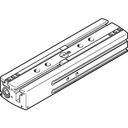Produktfoto 1 von Festo HGPL Pneumatikgreifer, Doppeltwirkend-Ausführung, 2 Greifarme, Parallel, 8 bar max.