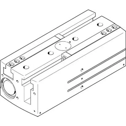 Produktfoto 1 von Festo HGPL Pneumatikgreifer, Doppeltwirkend-Ausführung, 2 Greifarme, Parallel, 8 bar max.