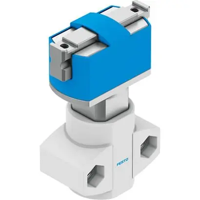 Produktfoto 1 von Festo HGPM Pneumatikgreifer, Einfachwirkend-Ausführung, 2 Greifarme, Parallel, 8 bar max.