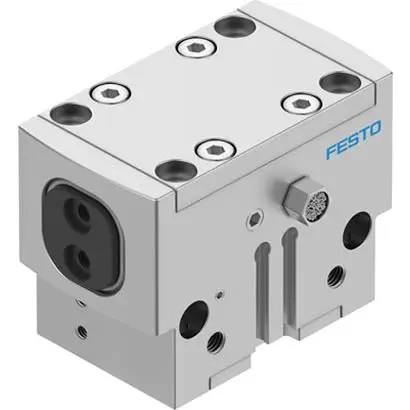 Festo HGPD Pneumatikgreifer, Doppeltwirkend-Ausführung, 2 Greifarme, Parallel, 8 bar max.