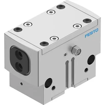Produktfoto 1 von Festo HGPD Pneumatikgreifer, Doppeltwirkend-Ausführung, 2 Greifarme, Parallel, 8 bar max. M5