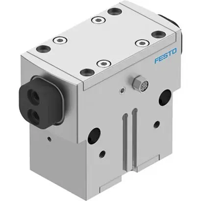Produktfoto 1 von Festo HGPD Pneumatikgreifer, Doppeltwirkend-Ausführung, 2 Greifarme, Parallel, 8 bar max.