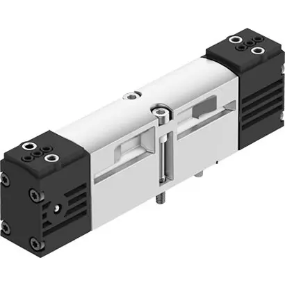 Festo VSVA 546746 Pneumatik-Magnetspule / pilotgesteuertes Steuerventil 5/3 Exhausted G1/8, Elektrisch-betätigt 24V dc