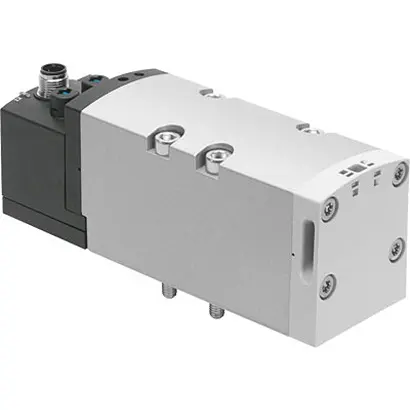 Produktfoto 1 von Festo VSVA 567008 Pneumatik-Magnetventil Exhausted M12, Elektrisch-betätigt 24V dc