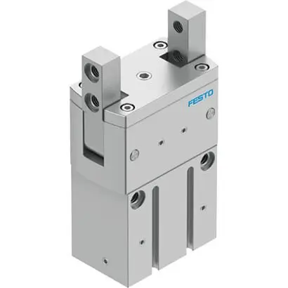 Produktfoto 1 von Festo HGRT Pneumatikgreifer, Doppeltwirkend-Ausführung, 2 Greifarme, Radial, 8 bar max. M5