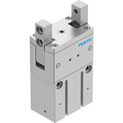 Produktfoto 1 von Festo HGRT Pneumatikgreifer, Doppeltwirkend-Ausführung, 2 Greifarme, Radial, 8 bar max. M5