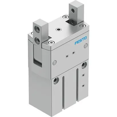 Produktfoto 1 von Festo HGRT Pneumatikgreifer, Doppeltwirkend-Ausführung, 2 Greifarme, Radial, 8 bar max.