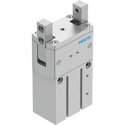 Produktfoto 1 von Festo HGRT Pneumatikgreifer, Doppeltwirkend-Ausführung, 2 Greifarme, Radial, 8 bar max.